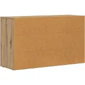 vidaXL Dressoir ELST, ambachtelijk eikenfineer, 100 x 35 x 59 cm, houtvezelplaat