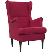 vidaXL Fauteuil Wijnrood Fluweel