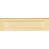 Formani TIMELESS F535 briefplaat recht messing ongelakt