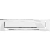 Formani Basics LB535 buitenbriefplaat - gepolijst RVS