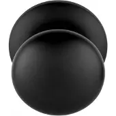 Formani BASICS Voordeurknop+Rozet LB80V Mat zwart