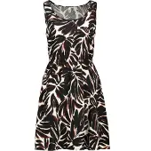 ONLY Jurk 'ONLNOVA' roestrood / zwart / wit