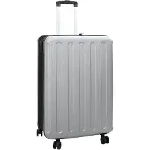 vidaXL Koffer met slot, zilver, 50 x 30 x 76 cm, ABS kunststof