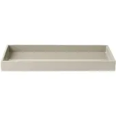 Mojoo Lux gelakt decoratief dienblad 38x19x3,5 cm Latte