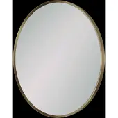 Balmani Auro ronde toiletspiegel Brushed Champagne Gold Ø 45 cm