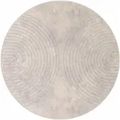 vidaXL Binnen kleed GALATI Beige Ø 160 CM Polyester