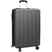 vidaXL Koffer met slot, donkergrijs, 50 x 30 x 76 cm, ABS-kunststof