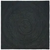 vidaXL Vloerkleden Donkergrijs 300 x 300 cm Jute