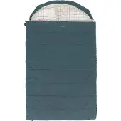 Outwell - Camper Lux Double - Synthetische slaapzak 235 x 150 cm, blauw