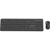 Gembird Slim Pro Business draadloze desktopset, zwart, US-layout