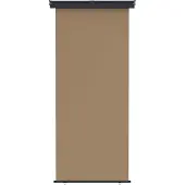 vidaXL Balkon Zij Zonnescherm 60 x 250 cm 100% polyester, ijzer, staal