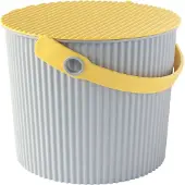 Hachiman Omnioutil emmer mini grijs/geel 4 liter