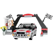 COBI Audi Quattro Groep 4 modelauto bouwset 1:35 met diorama