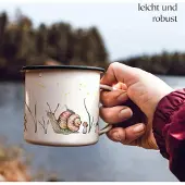 Ligarti Handgemaakte emaille mok slak 300ml