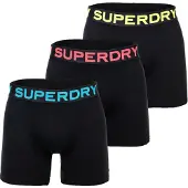 Superdry Boxershorts blauw / geel / rood / zwart