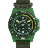 Timex Analoog horloge ' Expedition Freedive ' geel / groen