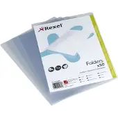Rexel L-map A4 Transparant PP (Polypropeen) 120 micron 50 Stuks