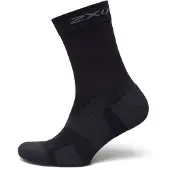2XU Compressiesokken Vectr Cushion Crew Nylon Titanium Maat Xl