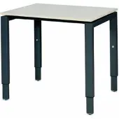 Schaffenburg Verstelbaar Bureau - Domino 80x60 robson - zwart frame