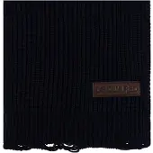Dsquared2 Gebreide wollen sjaal met logo-patch