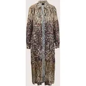 MADELEINE Blousejurk bruin / pueblo / zwart / wolwit