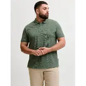 Jack & Jones Plus Size Polo Shirt EU5XL US3XL Groen