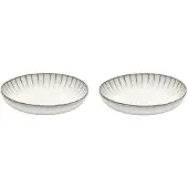 Serax Inku serveerschaal 23 x H4,5 cm - 2 stuks - Sergio Herman servies