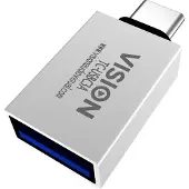 Vision USB-Adapter USB-C (M) bis USB Typ A (W)