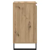 vidaXL Dressoir Artisan Eiken 40 x 35 x 70 cm Bewerkt hout