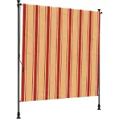 vidaXL Buitenzonwering Rolgordijn Multikleur 150 x 270 cm