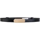 Vanzetti Leren riem 20mm Leather Belt W75 Black zwart