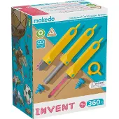 Makedo Werkzeuge für Karton - Invent - 360 Teile - - One Size - Werkzeug