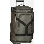 Travelite Crosslite wheeled duffle m dark olive