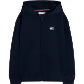 Tommy Hilfiger Sweatvest 'Tonal Flag Logo Zip-thru' marine
