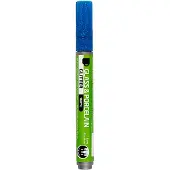 Creativ Company Glas- en porseleinstift glitter semi-dekkend - blauw