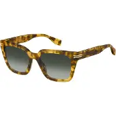 Marc Jacobs Zonnebril Runway MJ 1083/S 52/19/140 Havana geel Acetaat VROUW MJ 1083/S