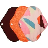 Imse Vimse wasbaar inlegkruisjes - 3 stuks - Orange Sprinkle - Oranje mix