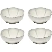 Serax - Sergio Herman Inku - Geribd Kom M - Wit - 11 Ø - 4 stuks