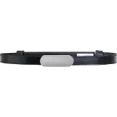 Vanzetti Leren riem 20mm Leather Belt W95 Black zwart