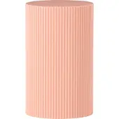 Ebuy24 Lenox bijzettafel Ø30cm perzikkleurig.