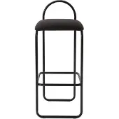 AYTM Angui High Barstoel 92.5 cm | Anthracite Boucle
