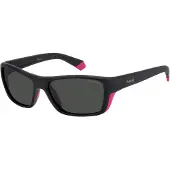 Polaroid Sport Zonnebril PLD 7046/S 57/17/135 Zwart fuchsia Polycarbonaat MAN PLD 7046/S