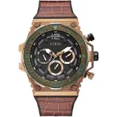 GUESS GW0326G2 herenhorloge, met een kast van roestvrij staal
