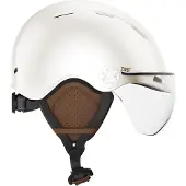 CASR Casque vélo et trottinette avec visière Life Crème M