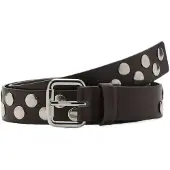 Mango Riem 'NUNO' donkerbruin / zilver