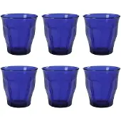 Duralex Set Van 6 Saphir Picardie Glazen 250ml
