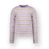 Vingino T-shirt Basic stripe top Meisje Paars 164