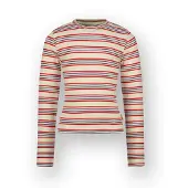 Vingino Basic stripe top Meisjes Top - Cool yellow