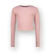 Vingino T-shirt Basic crop rib top Meisje Roze 164