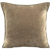 Tiseco kussen Julien taupe - gevuld - 45 x 45 cm